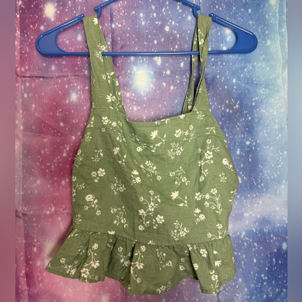 LA hearts floral tank top 🛍